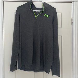 Mens Under Armour grey pull over